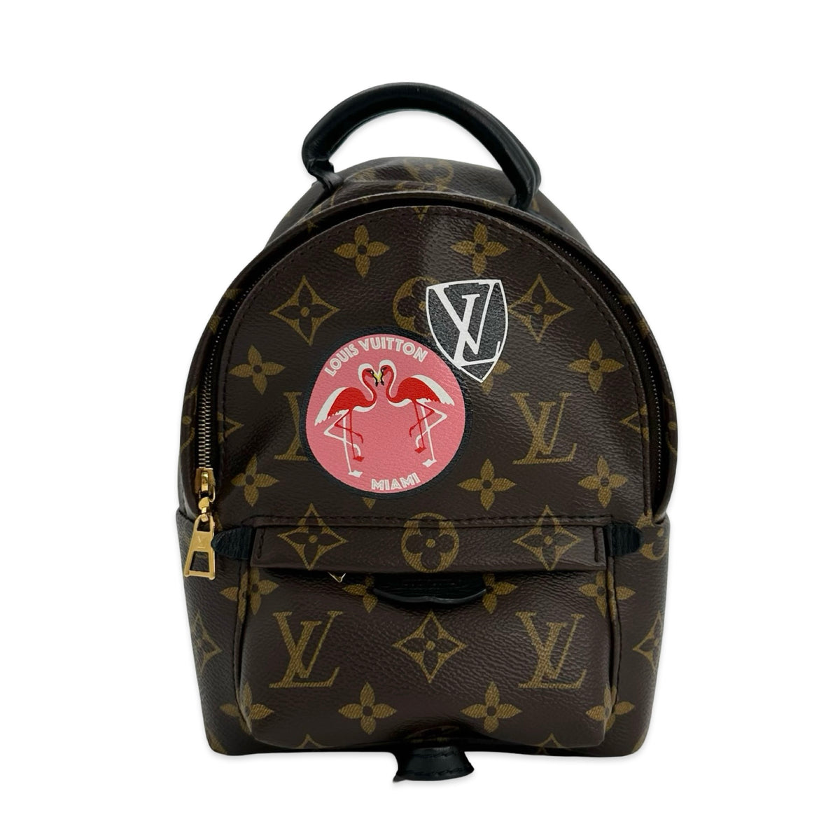 LOUIS VUITTON Palm Springs Mini My LV World Tour Personnalisable Monogram