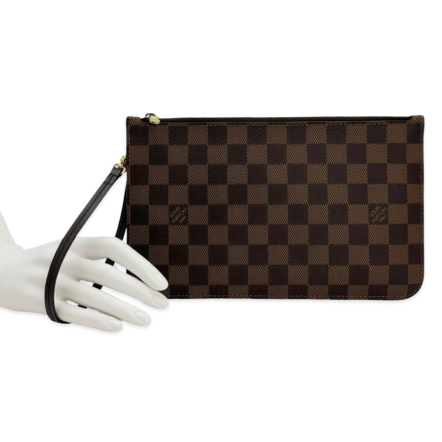 Louis Vuitton Damier Ebene Neverfull Pochette
