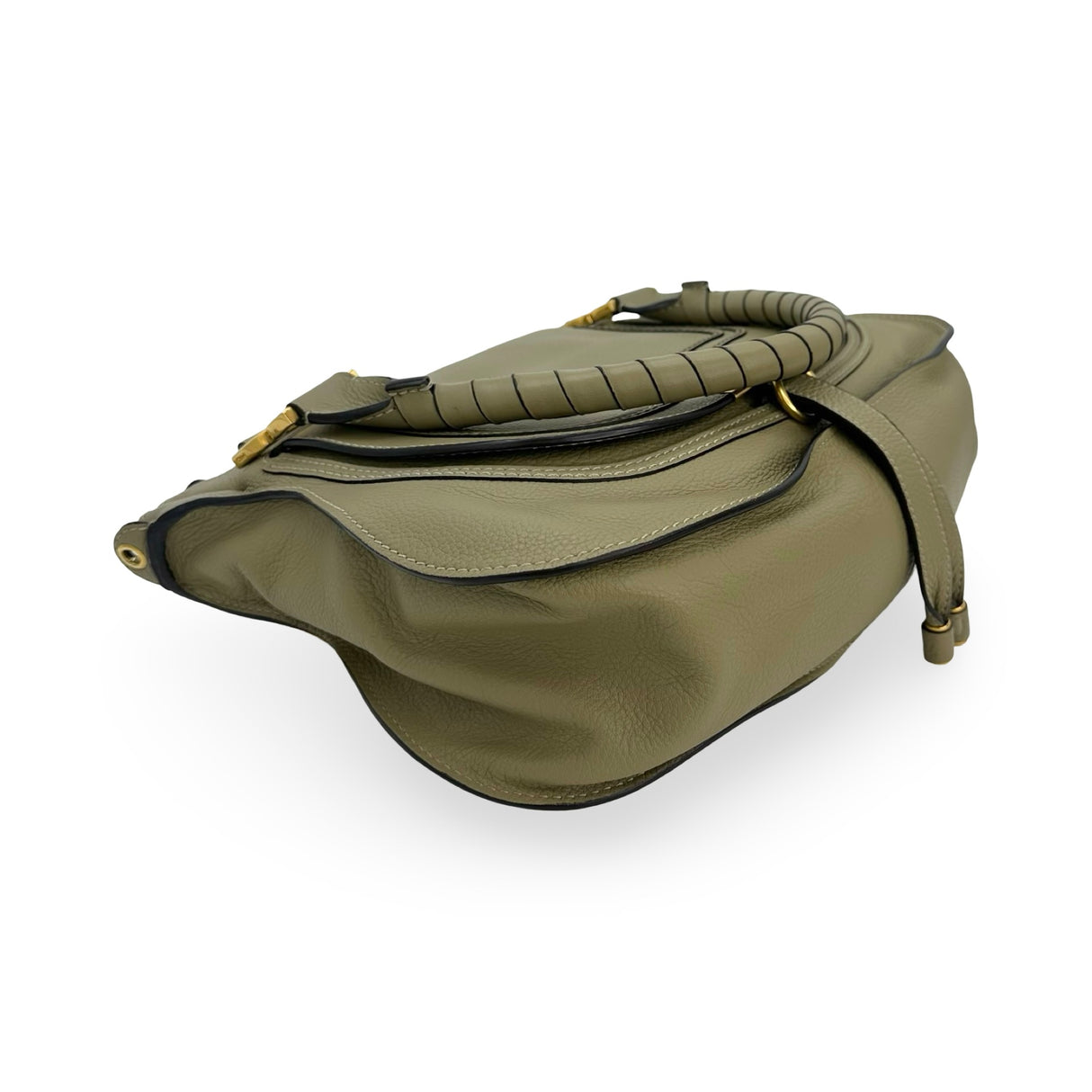 CHLOE: Leather Medium Marcie Double Carry Bag