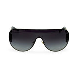 VERSACE: Shield Aviator Sunglasses