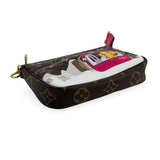 LOUIS VUITTON: Monogram Animation Mini Pochette Accessoires