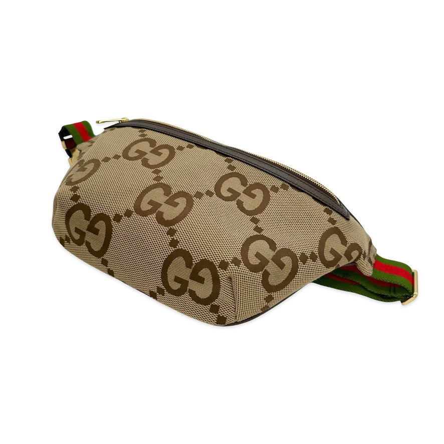 GUCCI: Jumbo GG Canvas Belt Bag