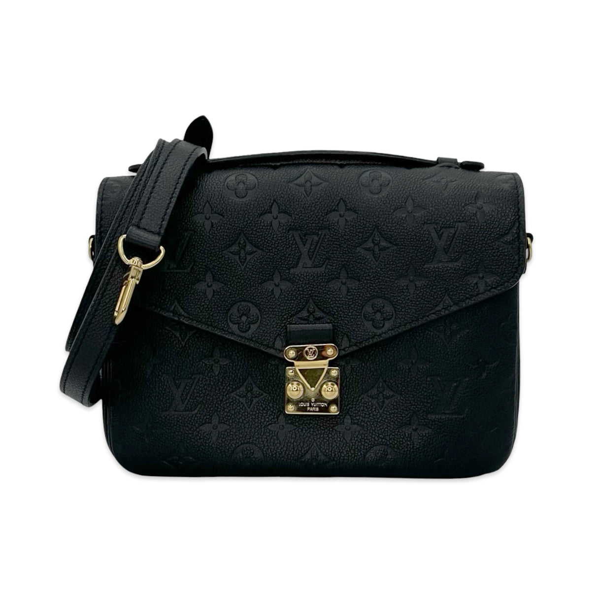 LOUIS VUITTON: Monogram Empreinte Pochette Metis