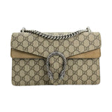 GUCCI: GG Supreme Medium Dionysus Chain Bag
