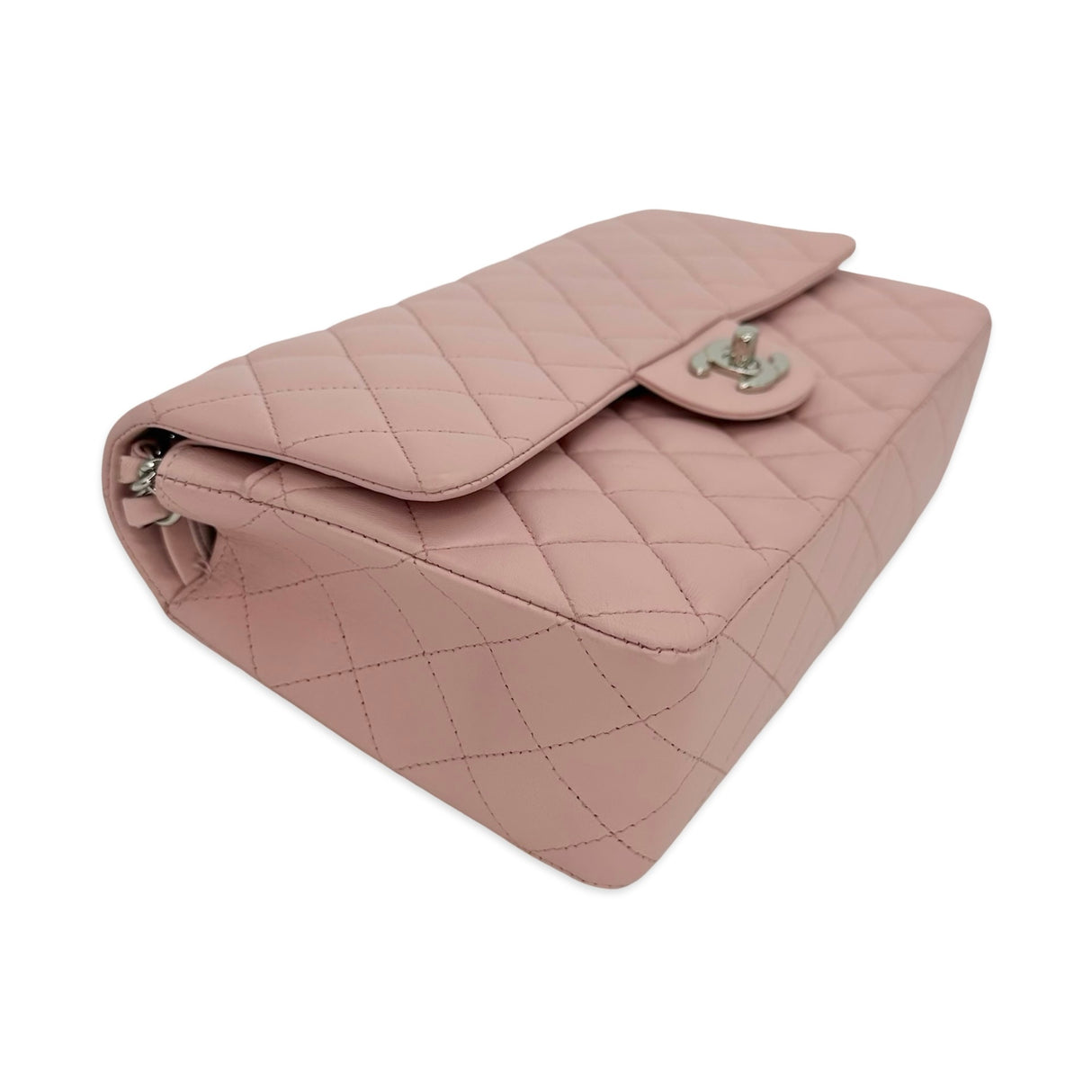 CHANEL: Quilted Lambskin Medium Classic Double Flap