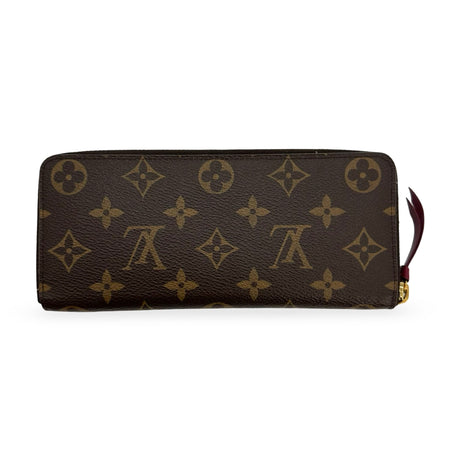 LOUIS VUITTON: Monogram Clemence Wallet