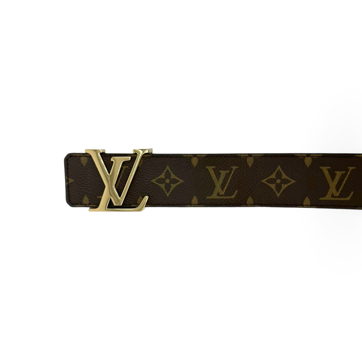 LOUIS VUITTON: Monogram Initiales Belt