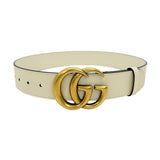 Calfskin Leather GG Marmont Wide Belt