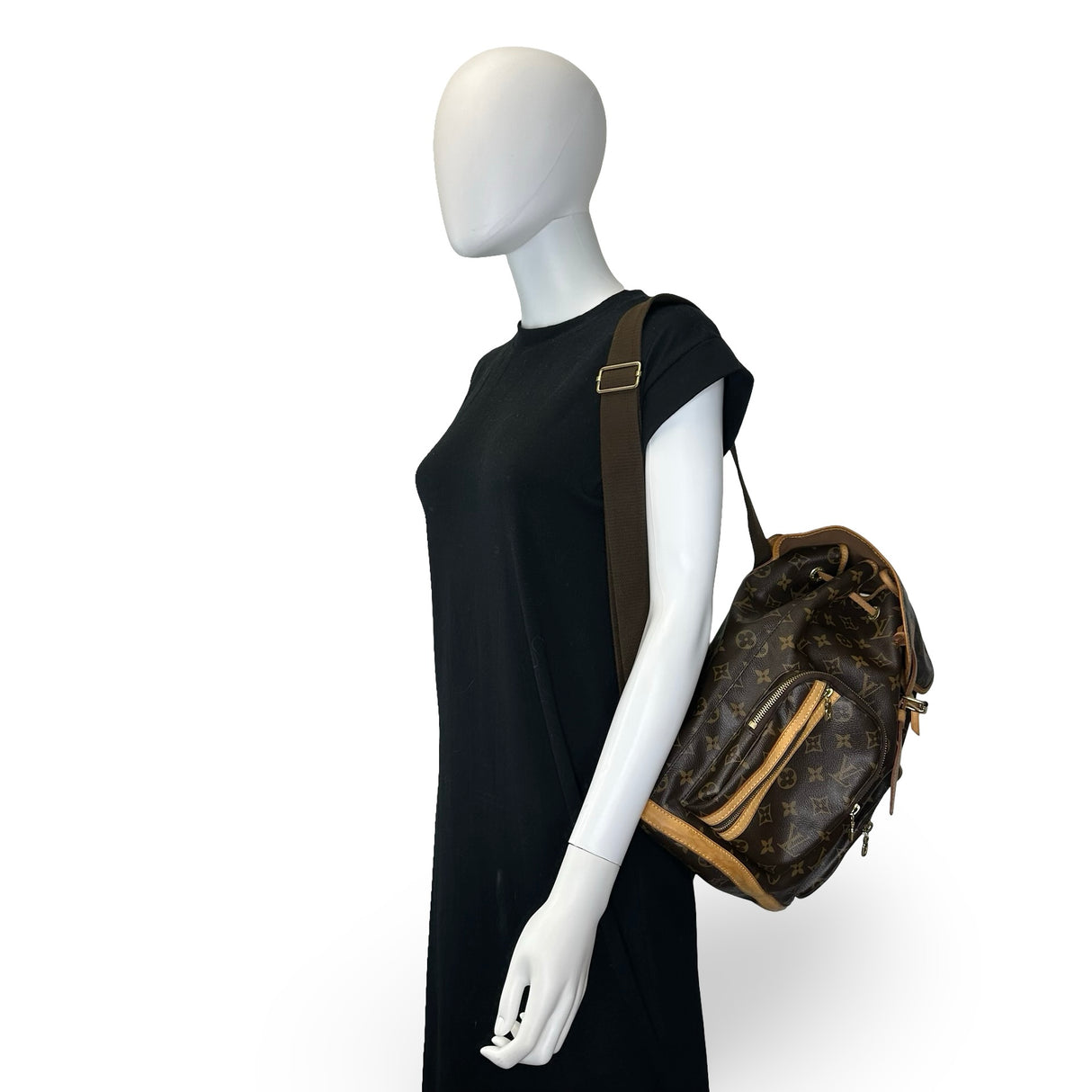 LOUIS VUITTON: Monogram Bosphore Backpack