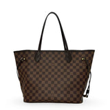 LOUIS VUITTON: Damier Ebene Neverfull MM