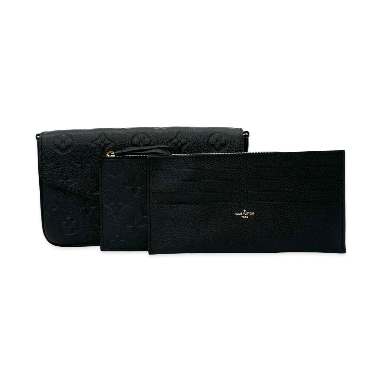 LOUIS VUITTON: Monogram Empreinte Felicie Pochette