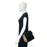 BURBERRY: House Check Mini Banwell Tote