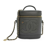 CHANEL: Calfskin Timeless CC Vanity Case