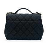 CHANEL: Quilted Caviar Small Business Affinity Flap Bag