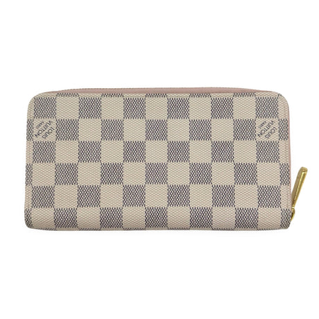 LOUIS VUITTON: Damier Azur Zippy Wallet