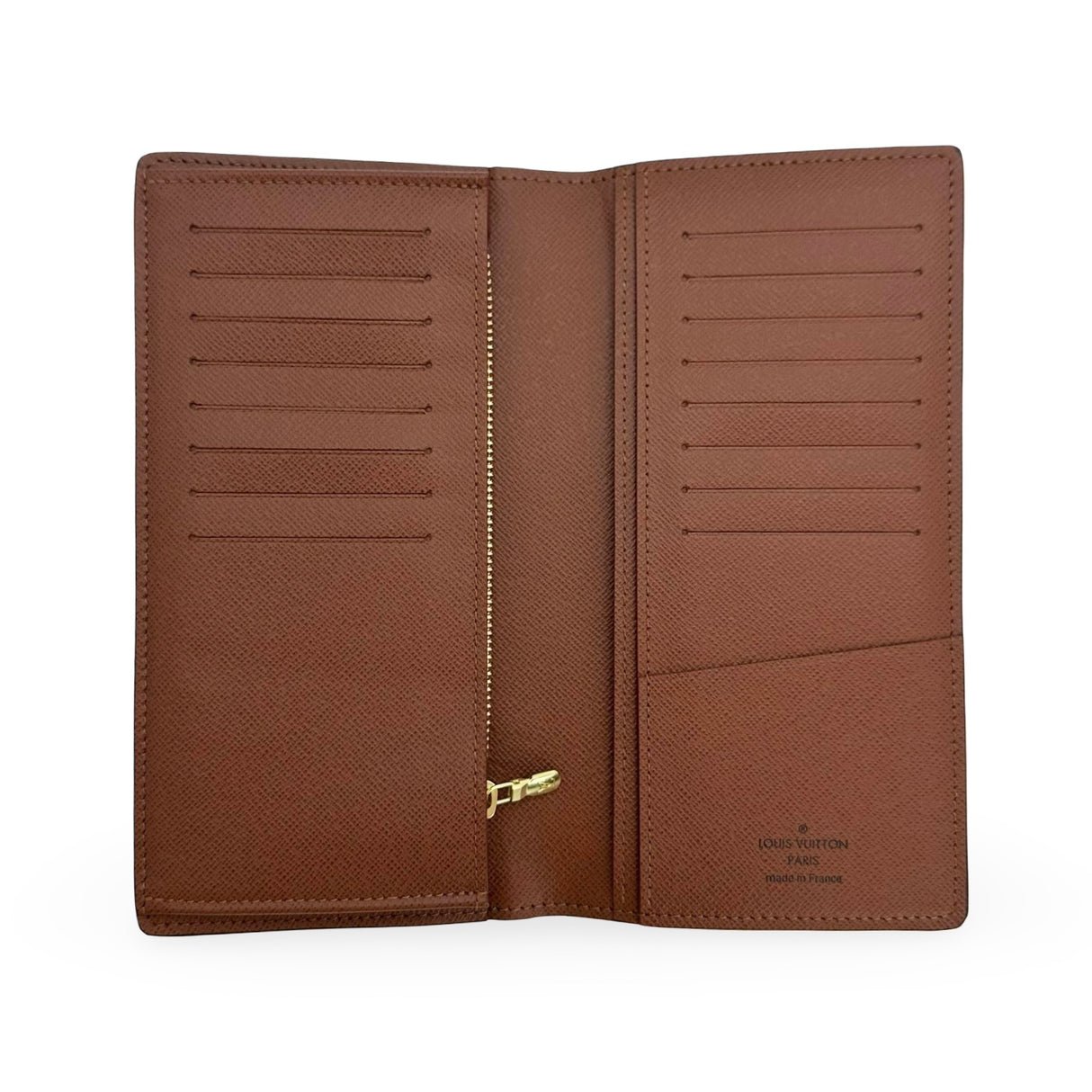 LOUIS VUITTON: Monogram Brazza Wallet