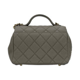 CHANEL: Quilted Caviar Small Business Affinity Flap Bag