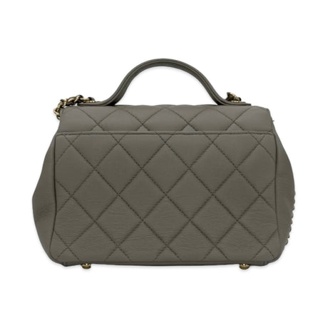 CHANEL: Quilted Caviar Small Business Affinity Flap Bag