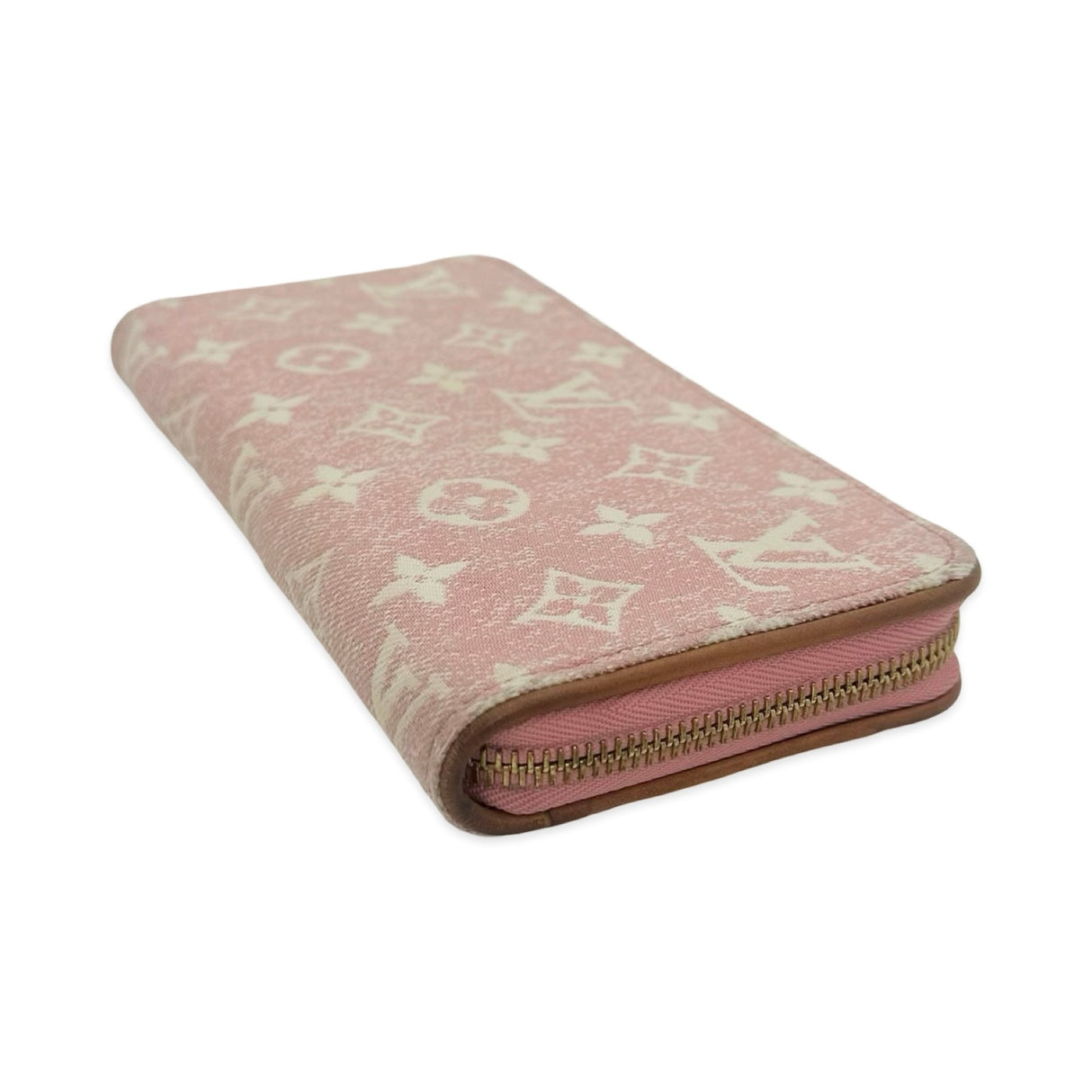 Monogram Denim Zippy Wallet
