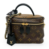 LOUIS VUITTON: Monogram Reverse Vanity PM