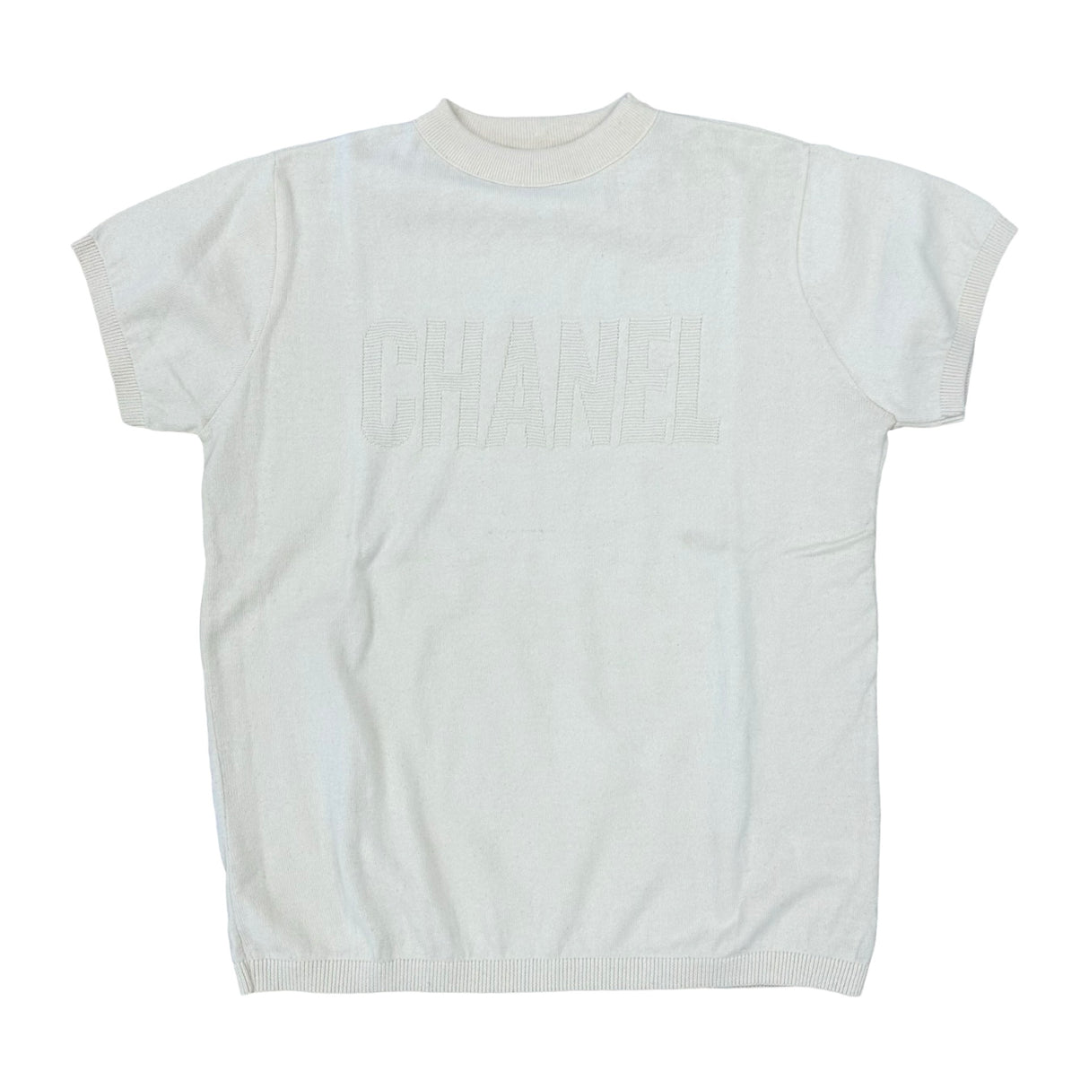 T-Shirt: Chanel Name Tee Sweater