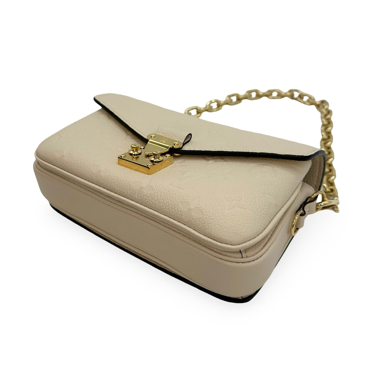 LOUIS VUITTON: Monogram Empreinte Pochette Metis East West