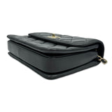 CHANEL: Quilted Lambskin Small Trendy Top Handle Flap Bag