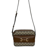 GUCCI: GG Supreme Small Horsebit 1955 Shoulder Bag