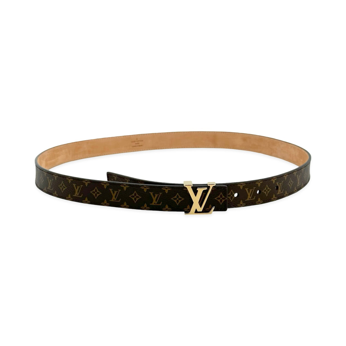 Monogram LV Initiales Thin 20mm Belt