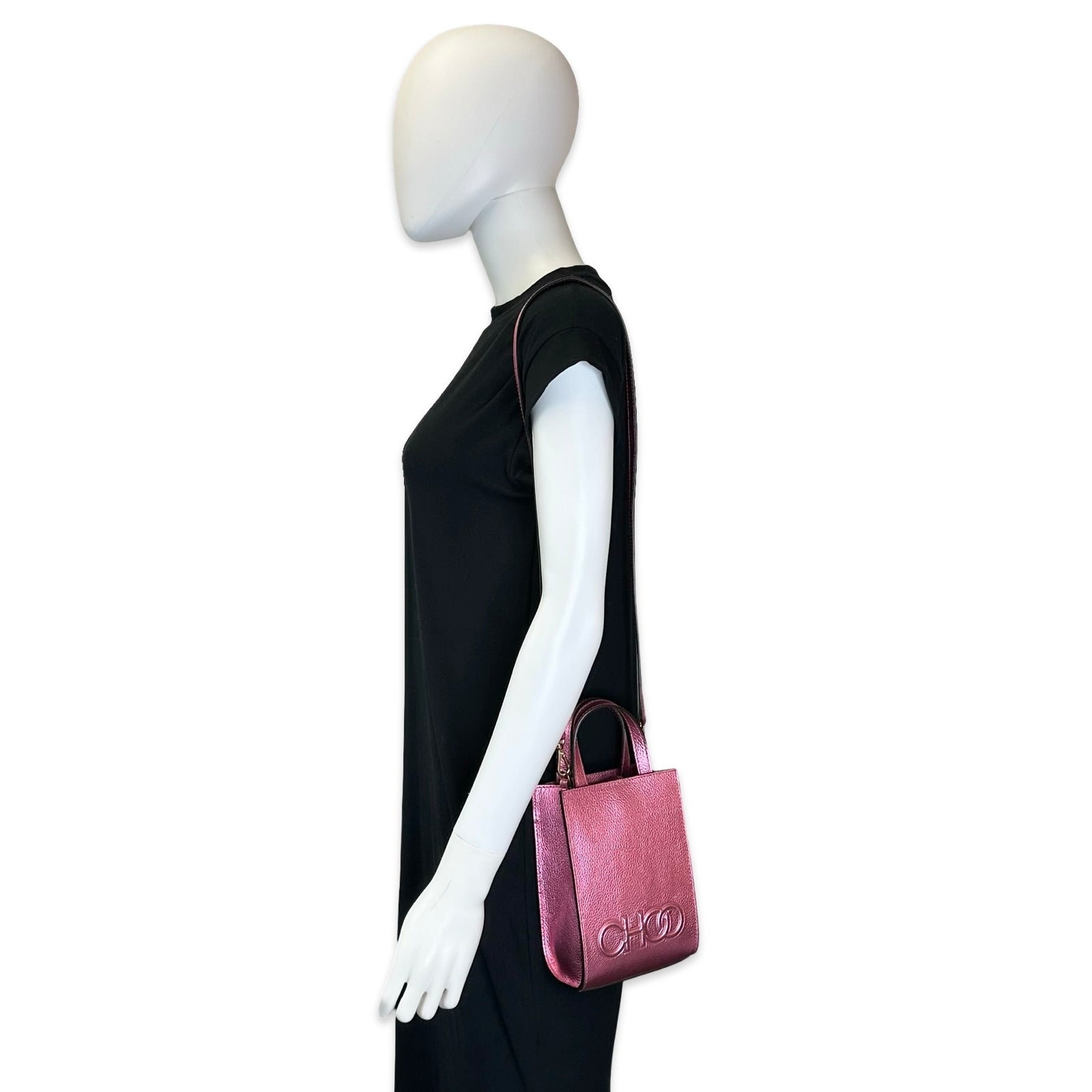 JIMMY CHOO: Leather Mini Tote – Luv Luxe Scottsdale