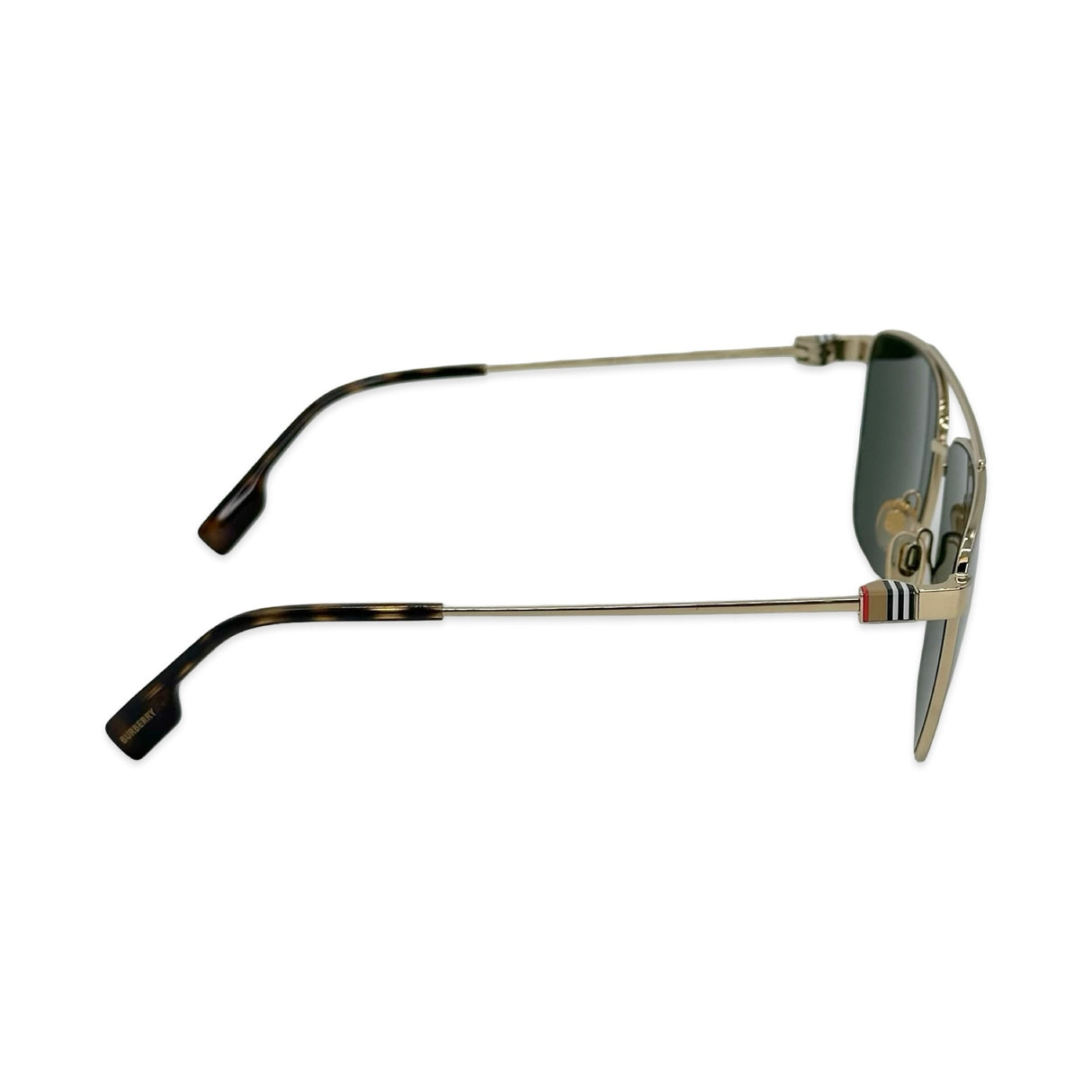 BURBERRY: Metal Aviator Sunlgasses