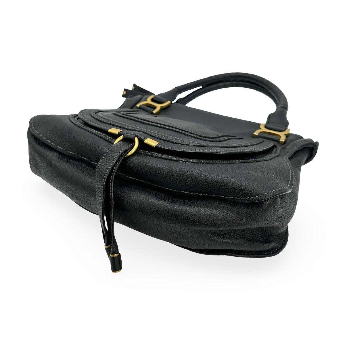 CHLOE: Calfskin Marcie Medium Double Carry