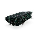 CHANEL: Fringe Tweed Robot Classic Wallet on a Chain