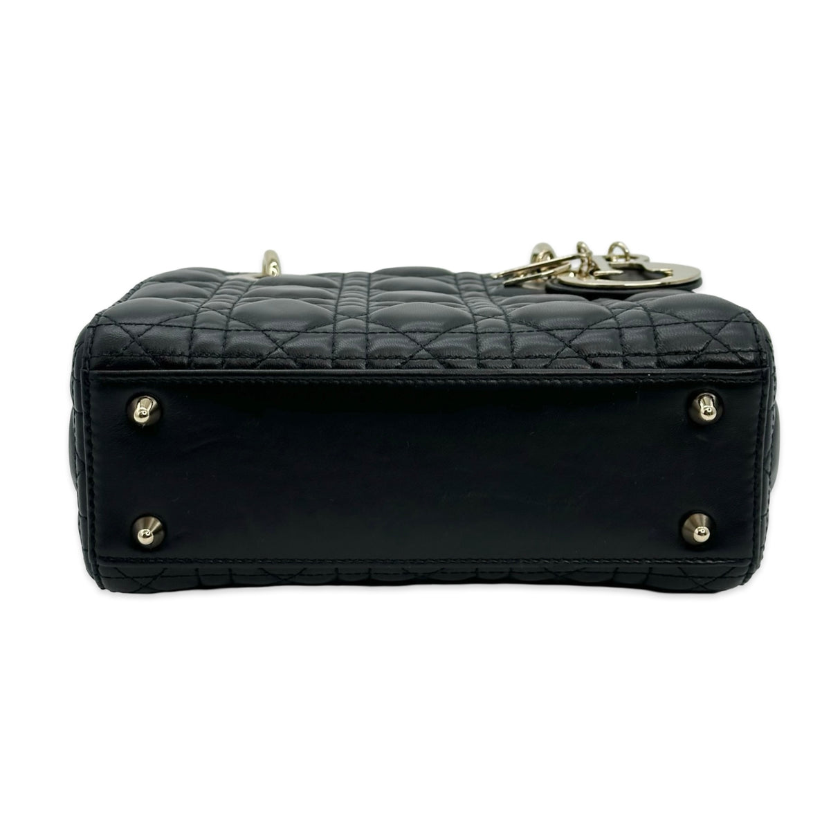 CHRISTIAN DIOR: Cannage Small My ABCDior Lady Dior