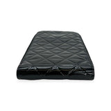 PRADA: Embossed Leather Symbole Phone Holder Crossbody