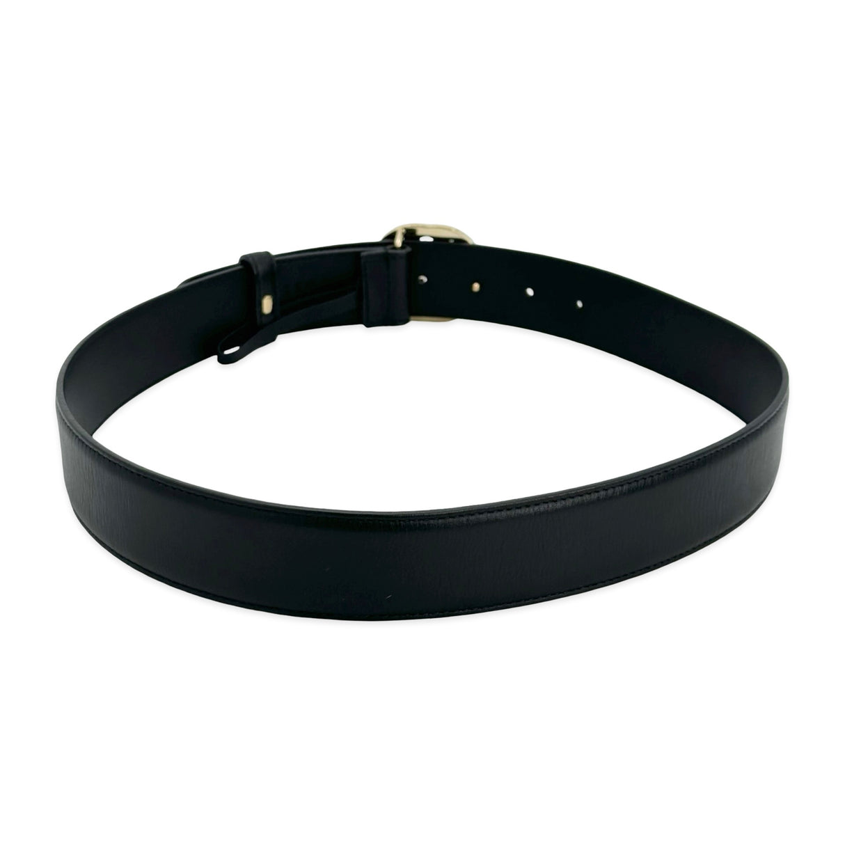 GUCCI: Leather Interlocking G Belt