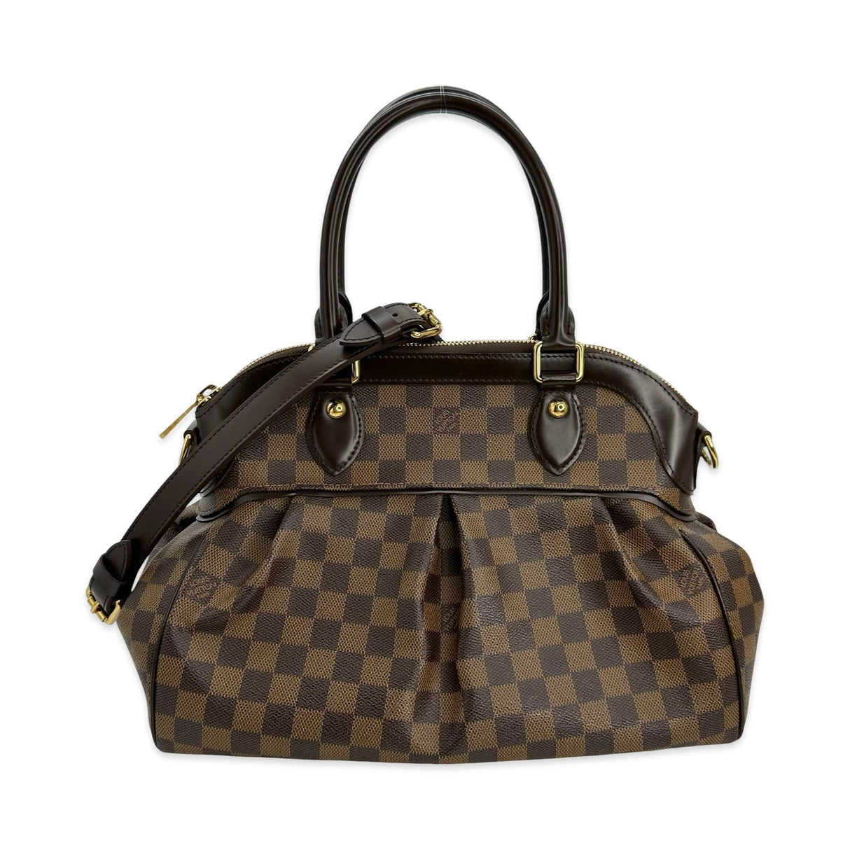 LOUIS VUITTON: Damier Ebene Trevi PM