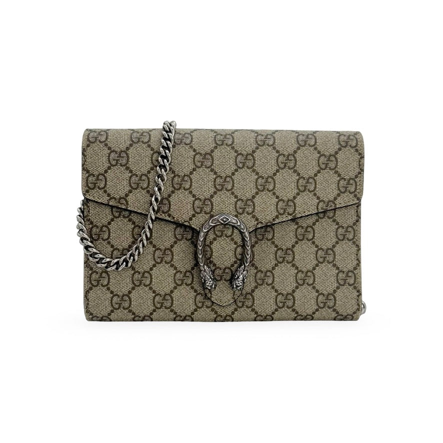 GUCCI: GG Supreme Dionysus Chain Wallet