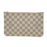 LOUIS VUITTON: Damier Azur Neverfull Pochette