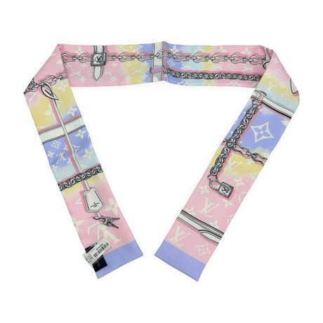 LOUIS VUITTON: Silk Monogram Confidential Bandeau