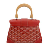 GOYARD: Goyardine Mini Saigon Top Handle Bag
