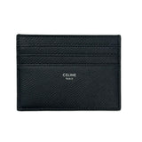 CELINE: Grained Calfskin Large Card Holder