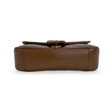 GUCCI: Quilted Leather Small GG Marmont Shoulder Bag