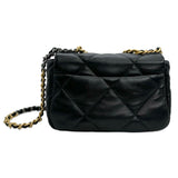 CHANEL: Quilted Lambskin Small 19