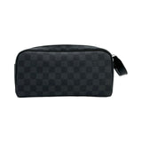 LOUIS VUITTON: Damier Graphite Dopp Kit