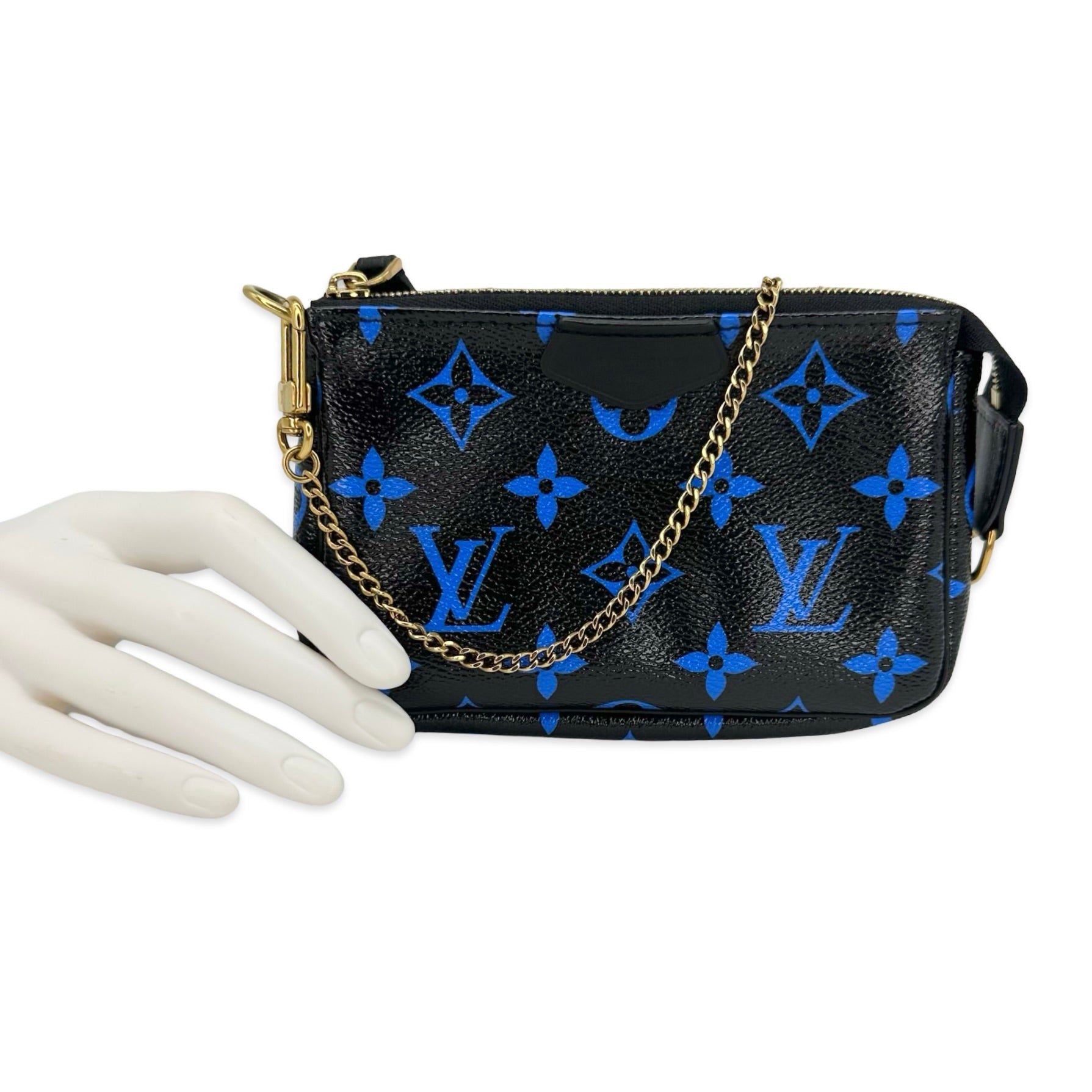 LOUIS VUITTON: Color Monogram Mini Pochette Accessoires