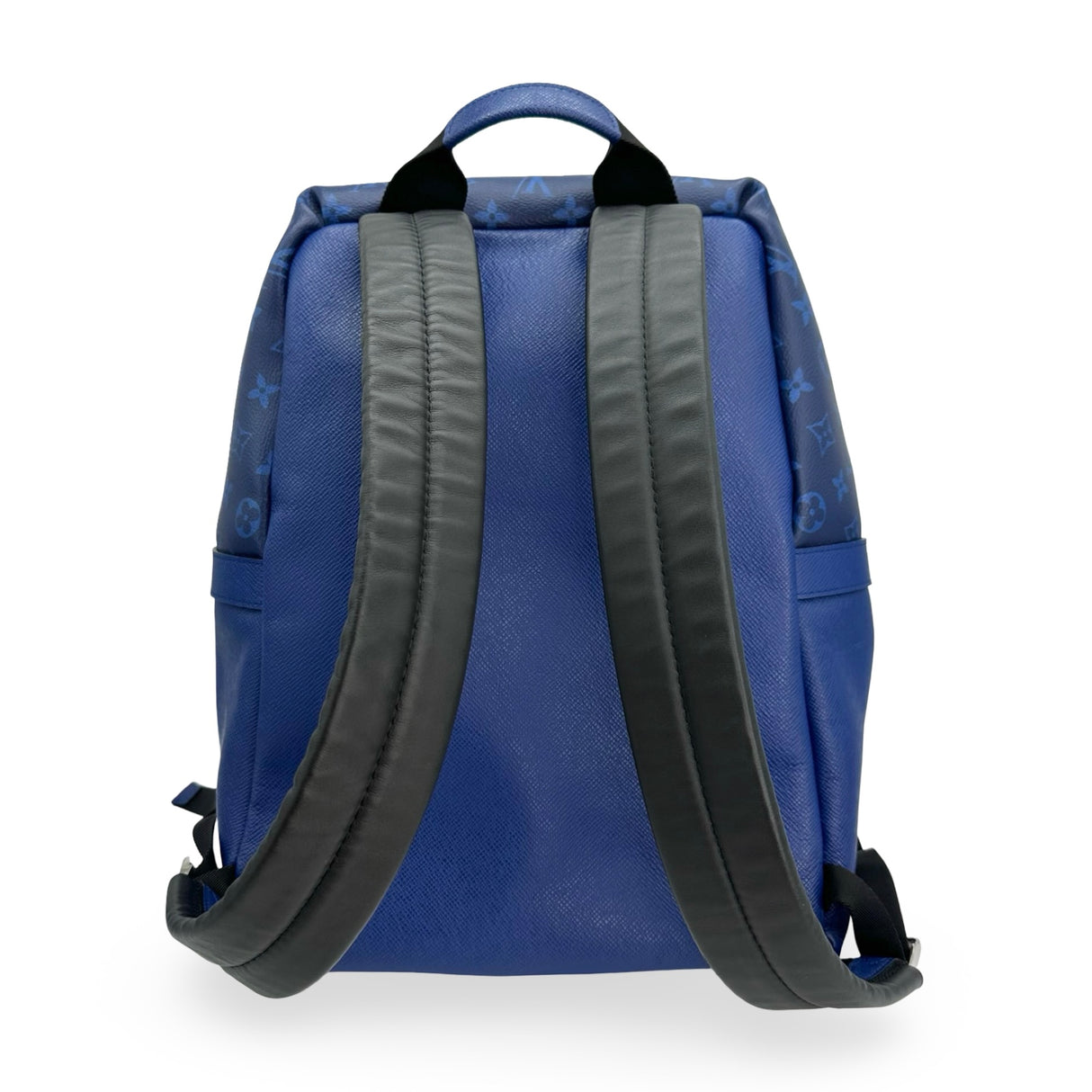 LOUIS VUITTON: Monogram Taiga Discovery PM Backpack