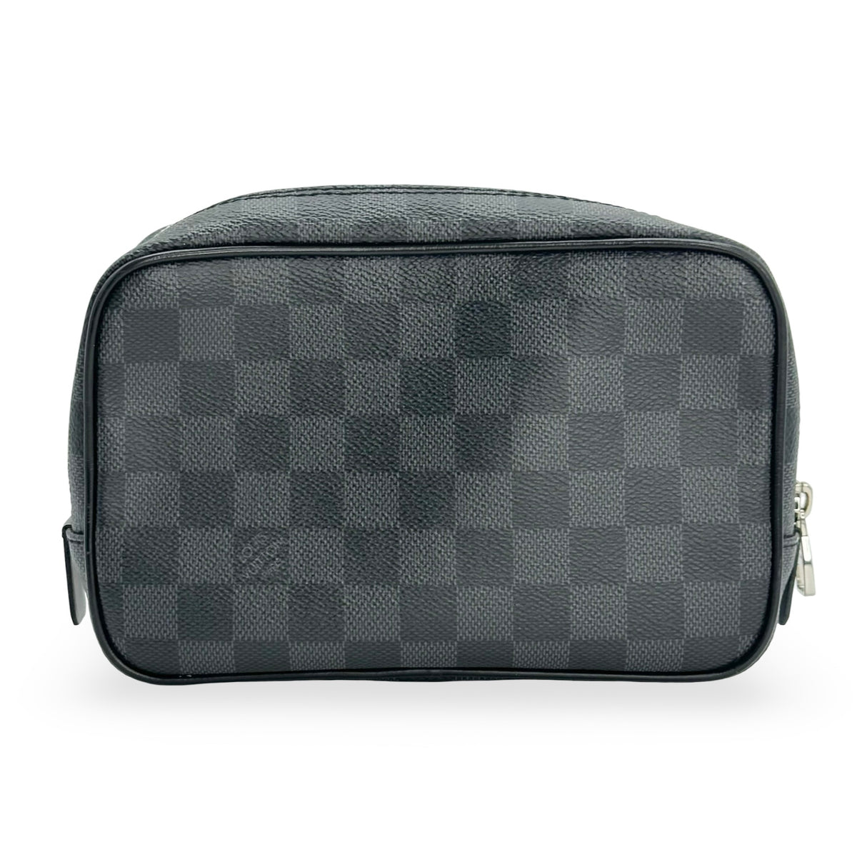 LOUIS VUITTON: Damier Graphite Trousse Toiletry Pouch