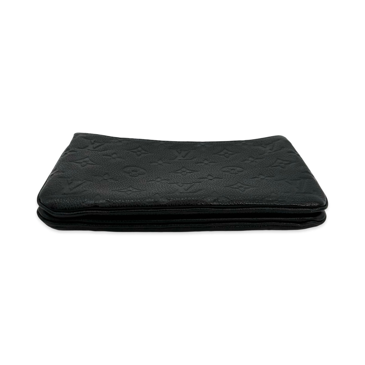 LOUIS VUITTON: Monogram Empreinte Double Zip Pochette