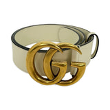 Calfskin Leather GG Marmont Wide Belt